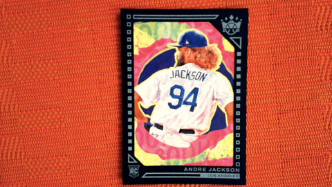 2022 Panini Diamond Kings Blue Frame #156 Andre Jackson Rookie Default Title