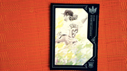 2022 Panini Diamond Kings Blue Frame #168 Connor Seabold Rookie Default Title