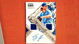 2022 Panini Diamond Kings DK Material Signatures #DMS-JK Jackson Kowar Default Title