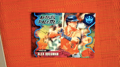 2022 Panini Diamond Kings Holo Blue Artist's Palette Set #AP-6 Alex Bregman 45/99 Default Title
