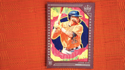 2022 Panini Diamond Kings Plum Frame #144 Jose Siri Rookie Default Title