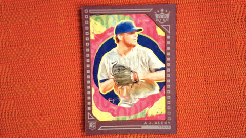 2022 Panini Diamond Kings Plum Frame #152 AJ Alexy Rookie Default Title