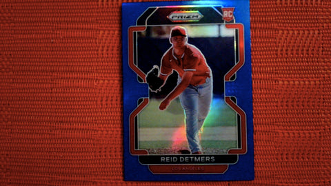 2022 Panini Prizm Baseball Blue Prizm #133 Reid Detmers Rookie Default Title