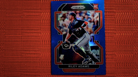 2022 Panini Prizm Baseball Blue Prizm #173 Riley Adams Rookie Default Title