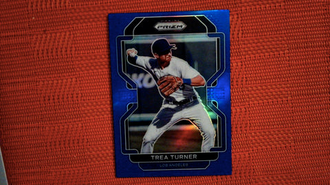 2022 Panini Prizm Baseball Blue Prizm #227 Trea Turner Default Title