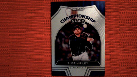 2022 Panini Prizm Baseball Championship Stage #CS-5 Austin Riley Insert Default Title