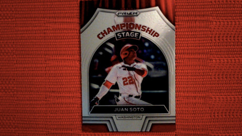 2022 Panini Prizm Baseball Championship Stage #CS-7 Juan Soto Insert Default Title