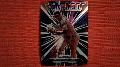 2022 Panini Prizm Baseball Fearless #FL-18 Manny Machado Insert Default Title
