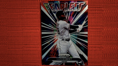 2022 Panini Prizm Baseball Fearless #FL-2 Luis Robert Insert Default Title