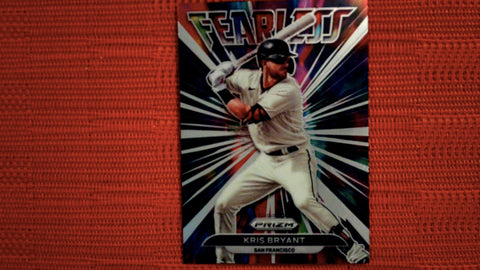 2022 Panini Prizm Baseball Fearless #FL-20 Kris Bryant Insert Default Title