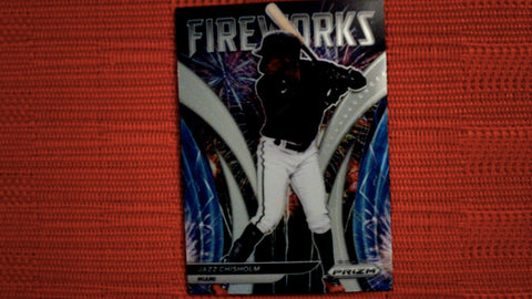 2022 Panini Prizm Baseball Fireworks #F-6 Jazz Chisholm Insert Default Title