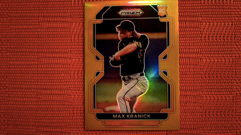 2022 Panini Prizm Baseball Gold Teir II #185 Max Kranick 9/10 Rookie Default Title