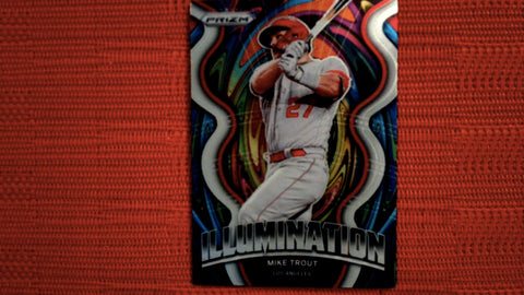 2022 Panini Prizm Baseball Illumination #IL-10 Mike Trout Insert Default Title