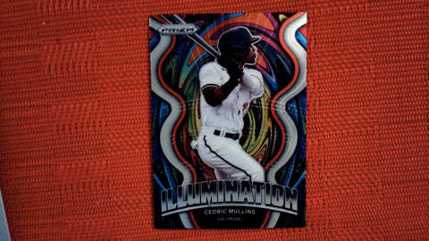 2022 Panini Prizm Baseball Illumination #IL-9 Cederic Mullins Insert Default Title