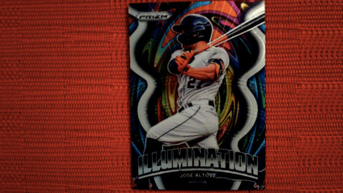 2022 Panini Prizm Baseball Illumination #Il-14 Jose Altuve Insert Default Title