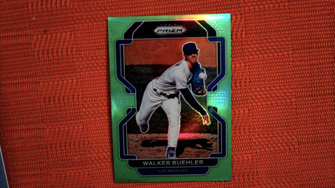 2022 Panini Prizm Baseball Lime Green #72 Walker Buehler 78/125 Default Title