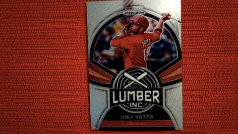 2022 Panini Prizm Baseball Lumber Inc #LI-8 Joey Votto Insert Default Title