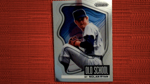 2022 Panini Prizm Baseball Old School #OS-1 Nolan Ryan Insert Default Title