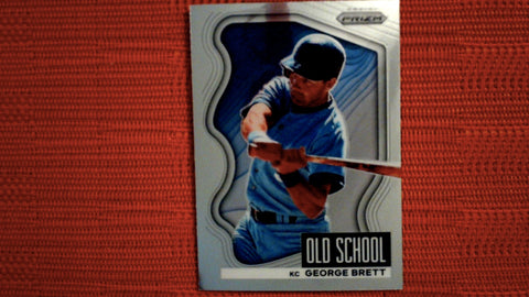 2022 Panini Prizm Baseball Old School #OS-6 George Brett Insert Default Title