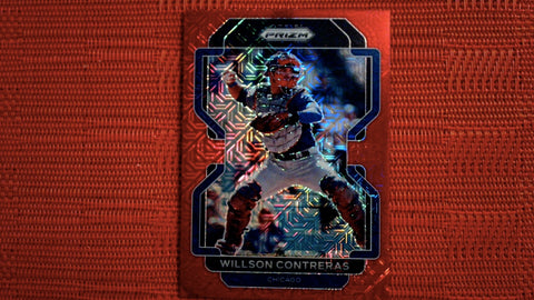 2022 Panini Prizm Baseball Red Mojo #168 Wilson Contreras 104/149 Default Title
