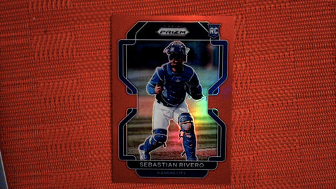2022 Panini Prizm Baseball Red Prizm #108 Sebastian Rivero Rookie Default Title