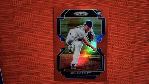 2022 Panini Prizm Baseball Red Prizm #167 John Heasley Rookie Default Title