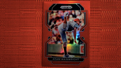 2022 Panini Prizm Baseball Red Prizm #26 Adam Wainwright Default Title
