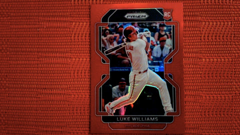 2022 Panini Prizm Baseball Red Prizm #37 Luke Williams Rookie Default Title