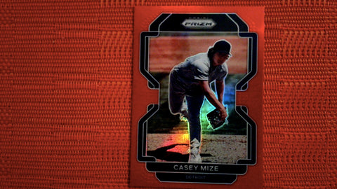 2022 Panini Prizm Baseball Red Prizm #80 Casey Mize Default Title