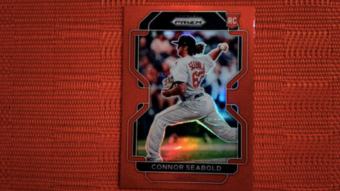 2022 Panini Prizm Baseball Red Prizm #86 Connor Seabold Rookie Default Title