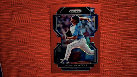 2022 Panini Prizm Baseball Red Prizm #98 Jackson Kowar Rookie Default Title