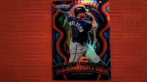 2022 Panini Prizm Baseball Red Prizm Illumination #IL-13 Josh Donaldson Insert Default Title