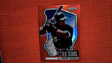 2022 Panini Prizm Baseball Red Prizm Old School #OS-3 Frank Thomas Insert Default Title