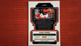 2022 Panini Prizm Baseball Red Rookie Aurographs #RA-JY Juan Yepez 96/99 Default Title