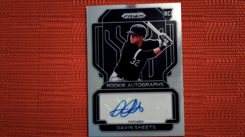 2022 Panini Prizm Baseball Rookie Aurographs #RA-GS Gavin Sheets Default Title