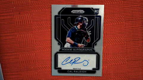 2022 Panini Prizm Baseball Rookie Autographs #RA-CR Cal Raleigh Default Title