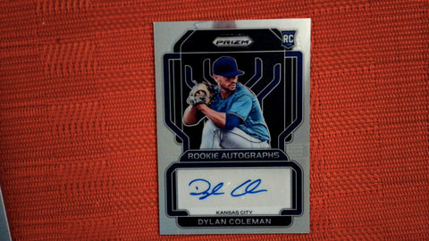 2022 Panini Prizm Baseball Rookie Autographs #RA-DC Dylan Coleman Default Title