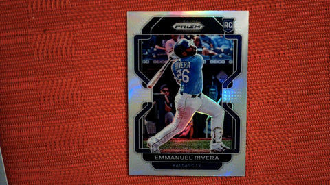 2022 Panini Prizm Baseball Silver Prizm #82 Emmanuel Rivera Rookie Default Title
