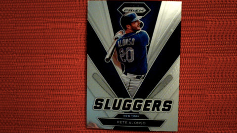 2022 Panini Prizm Baseball Sluggers #SL-11 Pete Alonso Insert Default Title