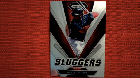 2022 Panini Prizm Baseball Sluggers #SL-2 Rafael Devers Insert Default Title