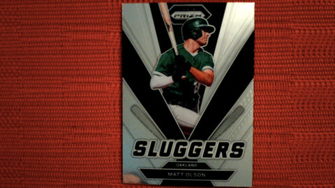 2022 Panini Prizm Baseball Sluggers #SL-6 Matt Olsen Insert Default Title
