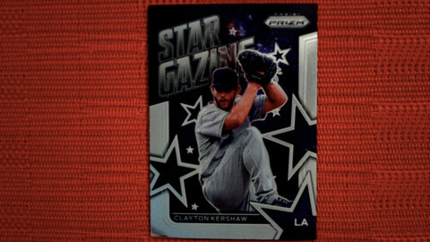 2022 Panini Prizm Baseball Star Gazing #SG-14 Clayton Kershaw Insert Default Title