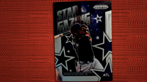 2022 Panini Prizm Baseball Star Gazing #SG-4 Ronald Acuna Jr Insert Default Title