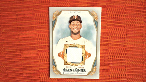 2022 Topps Allen & Ginter A&G Full-Size Relics B RELICS #AGRB-BB Bryon Buxton