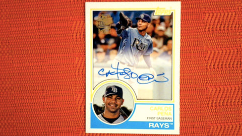 2022 Topps Archives Baseball 1983 Fan Favorites Autographs #83FF-CP Carlos Pena Default Title