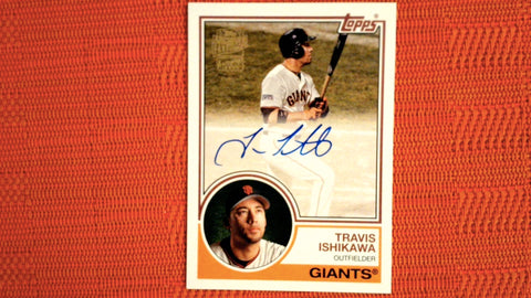 2022 Topps Archives Baseball 1983 Fan Favorites Autographs #83FF-TI Travis Ishikawa Default Title