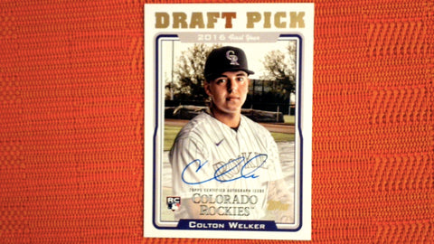 2022 Topps Archives Baseball 2005 Topps Draft Picks Autograph #05DP-CW Colton Welker Rookie Default Title