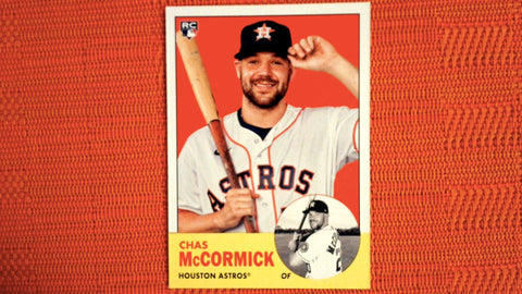 2022 Topps Archives Baseball Background Color Variation #15 Chas McCormick Rookie Default Title