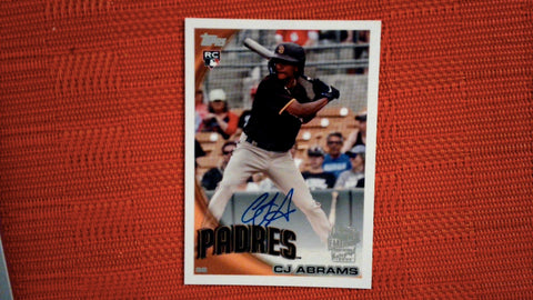 2022 Topps Archives Baseball Fan Favorites Autographs #TOFF-CA CJ Abrams Rookie Default Title
