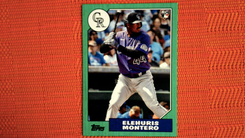 2022 Topps Archives Baseball Green #263 Elehuris Montero 107/125 Rookie Default Title